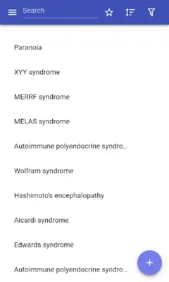 Syndromes android App screenshot 12